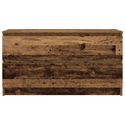 TV-taso vanhaa puuta 100x35x54 cm tekninen puu