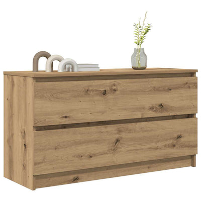 TV-taso artesaani tammi 100x35x54 cm tekninen puu