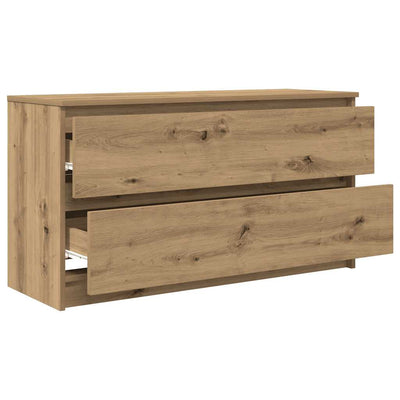 TV-taso artesaani tammi 100x35x54 cm tekninen puu