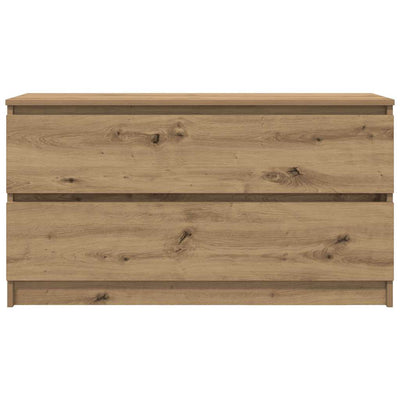 TV-taso artesaani tammi 100x35x54 cm tekninen puu