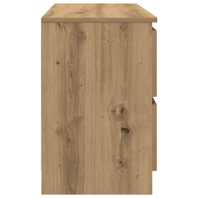 TV-taso artesaani tammi 100x35x54 cm tekninen puu
