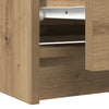 TV-taso artesaani tammi 100x35x54 cm tekninen puu