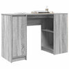 Työpöytä harmaa Sonoma 120x42x76 cm tekninen puu