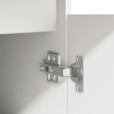 Valkoinen työpöytä Tirpu 86x49x76cm (puinen)