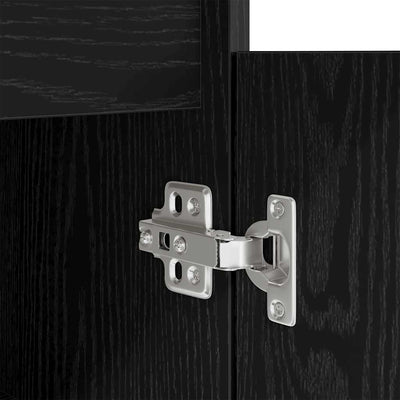 Musta tammi työpöytä Tirpu 86x49x76cm (puinen)