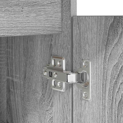 Harmaa työpöytä Tirpu 86x49x76cm (puinen)