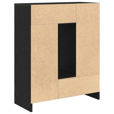 Senkki laatikoilla ja ovilla artisaanitammi 73x31x90 cm