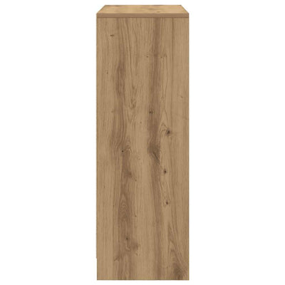 Senkki laatikoilla ja ovilla artisaanitammi 73x31x90 cm