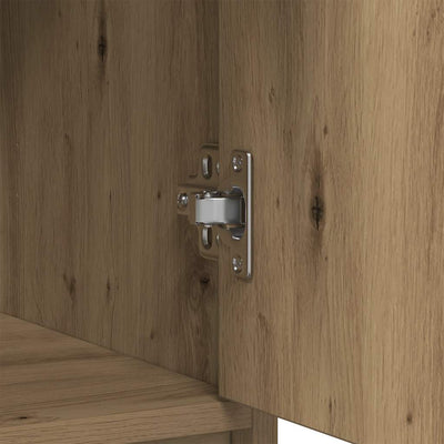 Senkki laatikoilla ja ovilla artisaanitammi 73x31x90 cm