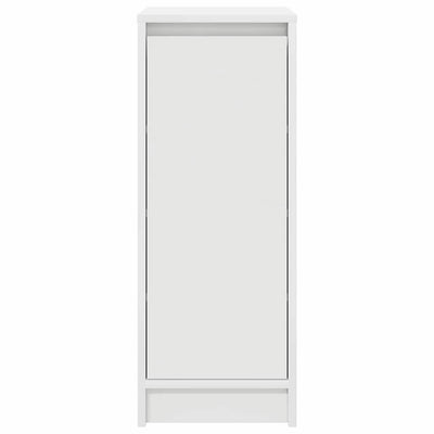 Valkoinen kenkäkaappi Aladgeam 29,5x34x76cm (puinen)