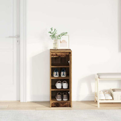 Kirjahylly vanha puu 29,5x34x76 cm lastulevy