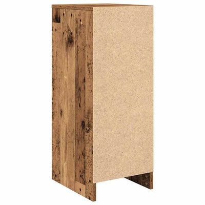 Kirjahylly vanha puu 29,5x34x76 cm lastulevy