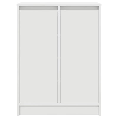 Valkoinen kenkäkaappi Cmerata 57x34x76cm (puinen)