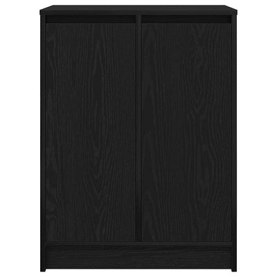 Musta tammi kenkäkaappi Cmerata 57x34x76cm (puinen)