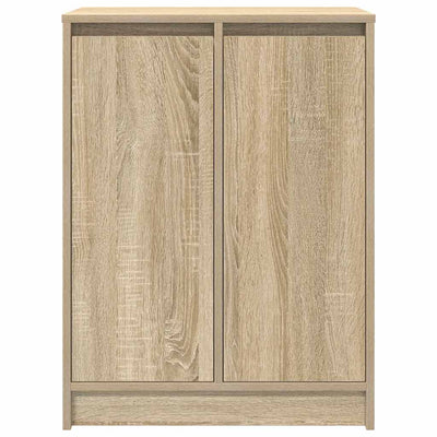 Kenkäkaappi Sonoma-tammi 57x34x76 cm tekninen puu
