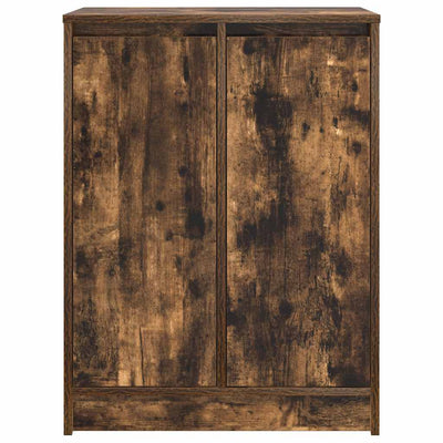 Kenkäkaappi savutammi 57x34x76 cm tekninen puu