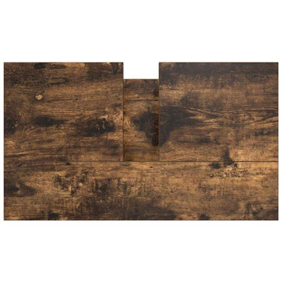 Kylpyhuoneen allaskaappi laatikoilla savutammi 60x34,5x60 cm