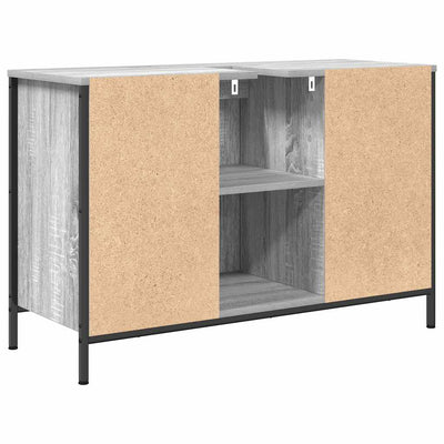pesuallaskaappi laatikoilla harmaa sonoma 90x34,5x60 cm