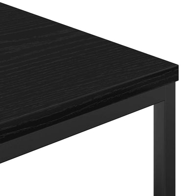 Musta tammi kylpyhuonekaappi hyllyillä Patrauta 36x35x95cm