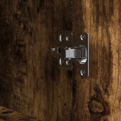 Savustammi kylpyhuonekaappi hyllyillä Bolomei 36x35x95cm