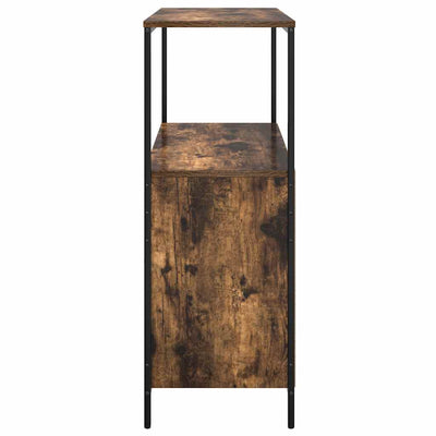 Kylpyhuonekaappi hyllyillä savustammi 76,5x35x95 cm
