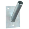 Lippupylvään Pidike Hopea 10,5 x 7,5 x 2,5 cm Teräs