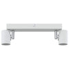 Kattospotti Valkoinen 26 x 6.5 x 11.5 cm Teräs