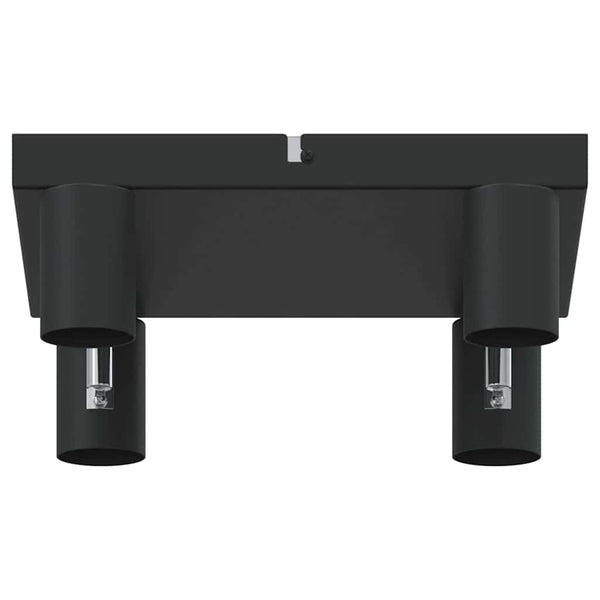 Kattospotti Musta 26.5 x 26 x 11.5 cm Teräs
