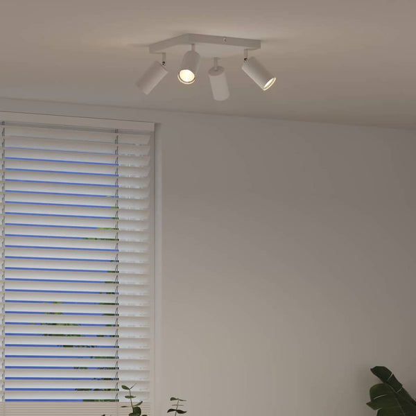 Kattospotti Valkoinen 26 x 26 x 16.5 cm Teräs