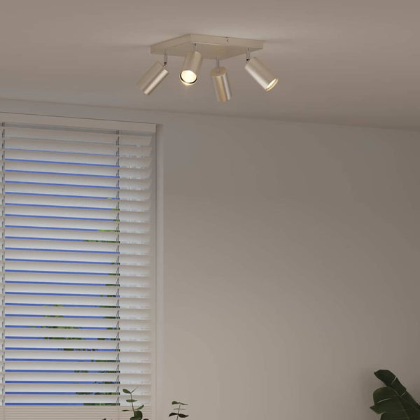 Kattospotti Harjattu Nikkeli 26 x 26 x 16.5 cm Teräs