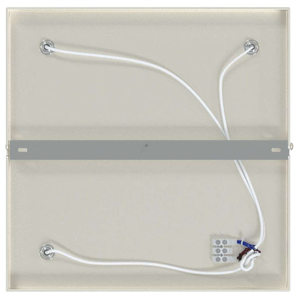 Kattospotti Harjattu Nikkeli 26 x 26 x 16.5 cm Teräs