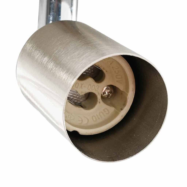 Kattospotti Harjattu Nikkeli 12 x 8 cm Teräs