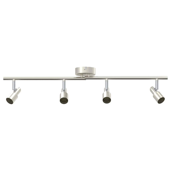 Kattospotti Harjattu Nikkeli 70 x 9 x 12.5 cm Teräs