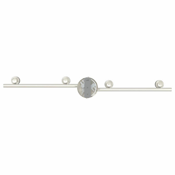 Kattospotti Harjattu Nikkeli 70 x 9 x 12.5 cm Teräs