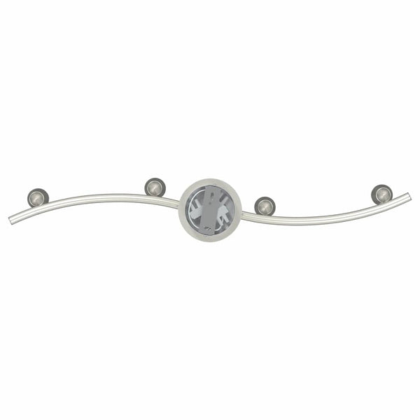 Kattospotti Mattan nikkeli 58.5 x 15 x 12 cm Teräs