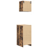 Autotallikaapit 2 kpl savutammi tekninen puu