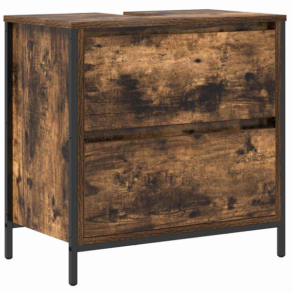 Kylpyhuonekalustesetti 5 kpl Ruskea 36 x 35 x 165 cm
