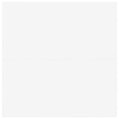 Valkoinen sohvapöytä laatikoilla Agrifin 100x100x40cm