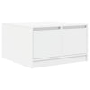 Valkoinen sohvapöytä laatikoilla Agrifin 70,5x70x40cm