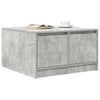 Betonin harmaa sohvapöytä laatikoilla Agrifin 70,5x70x40cm
