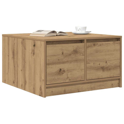 Artesaani tammi sohvapöytä laatikoilla Agrifin 70,5x70x40cm