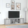TV-taso harmaa Sonoma 188,5x41x50 cm tekninen puu