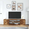 TV-taso vanhaa puuta 188,5x41x50 cm lastulevy