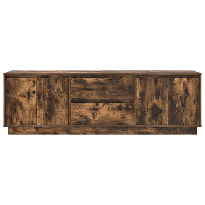 TV-taso LED-valoilla savutammi 160,5x41x50 cm