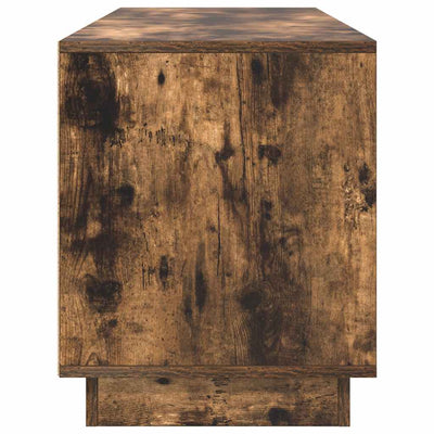 TV-taso LED-valoilla savutammi 160,5x41x50 cm