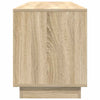 TV-taso LED-valoilla Sonoma-tammi 193,5x41x50 cm