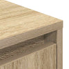 TV-taso LED-valoilla Sonoma-tammi 193,5x41x50 cm