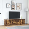 TV-taso LED-valoilla savutammi 193,5x41x50 cm