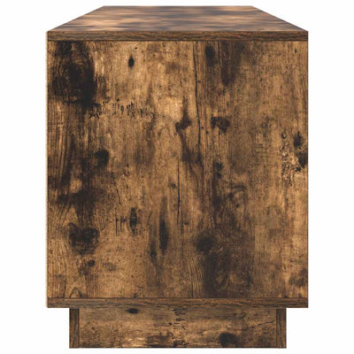 TV-taso LED-valoilla savutammi 193,5x41x50 cm