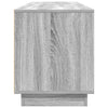 TV-taso LED-valoilla harmaa Sonoma 193,5x41x50 cm